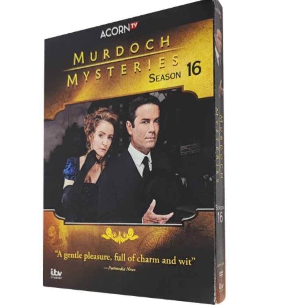 Murdoch Mysteries Season 16 DVD Brand New Box Set US